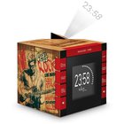 Bigben RR70PROCKWOOD - Radiohälytyskello, jossa on projektio ja digitaalinen FM-viritin