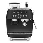 Smeg EGF03BLMEU, espressokone kahvimyllyllä