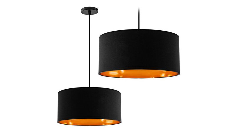 Riippuvalaisin Classic Black/Gold, 36 cm