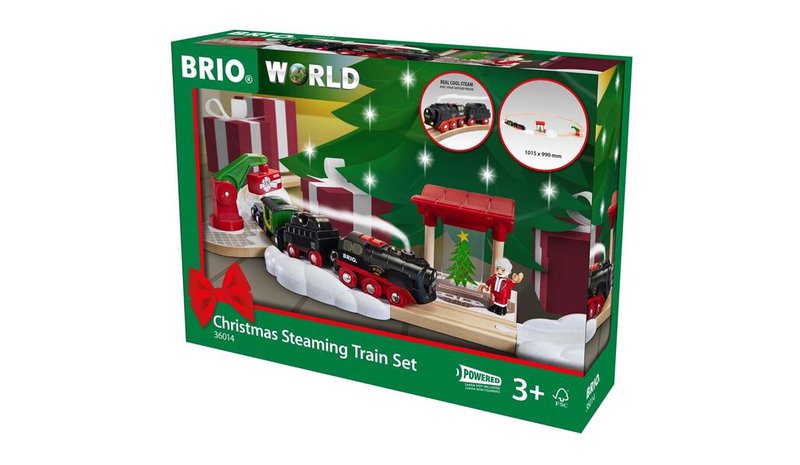 Brio 36014, Christmas Steaming Train Set – kuva 1/3