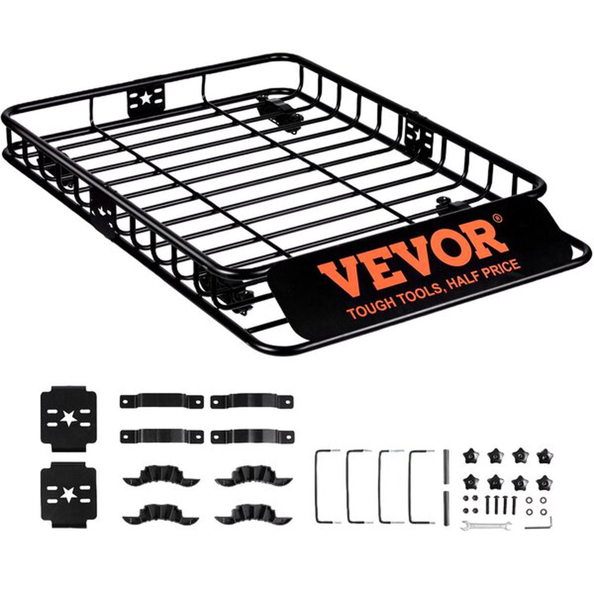 Kattotavarakassi Vevor 1175 x 915 x 114 mm 90kg