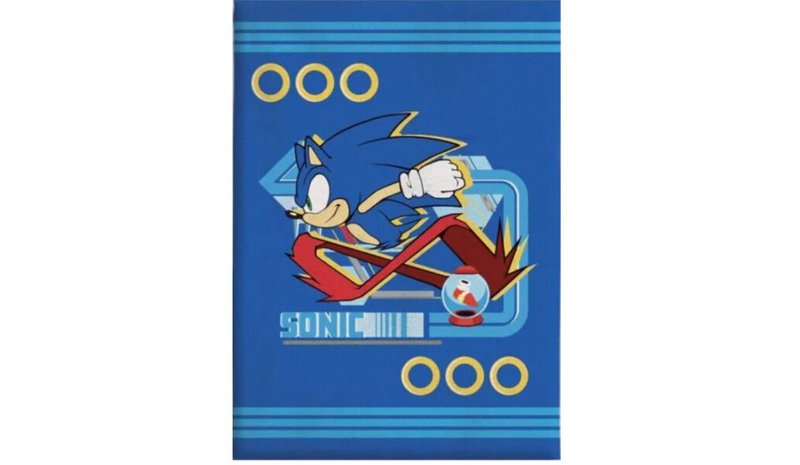 Lasten viltti Sonic, 100×140 cm – kuva 1/1