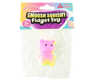 SMOOSH SQUISHY BEAR 5CM FIDGET