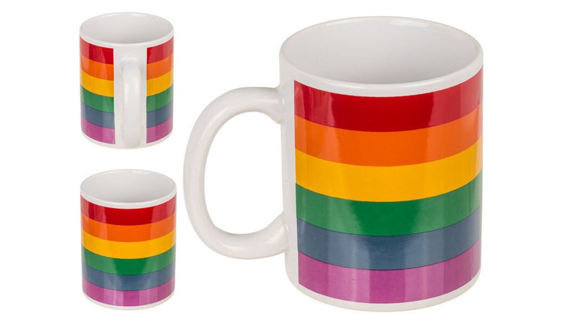 Sateenkaari Pride 350 ml:n keraaminen muki