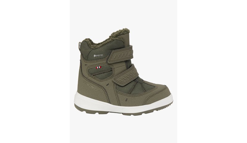 Viking Toasty 2V GTX Talvikengät, Olive, 26