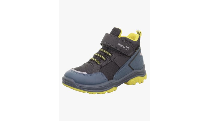 Superfit Jupiter Mid GTX Lenkkarit, Blue/Yellow, 27
