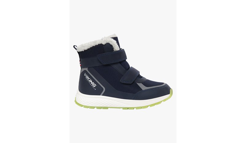 Viking Equip Glow Warm WP 2V Talvikengät, Navy, 26