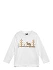 Helly Hansen K Hh Tech Graphic Ls Top - White - 122