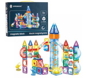 Magnetiset rakennuspalikat 134 osaa Springos KG0062