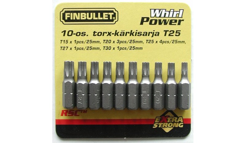 TORX Kä?RKISARJA 10-OS S2
