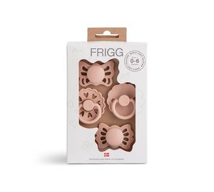 Frigg - Baby's First Pacifier Floral Heart - Blush