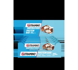Nutramino - 12x Proteinbar Sweet Coconut - Milk Chocolat 55g