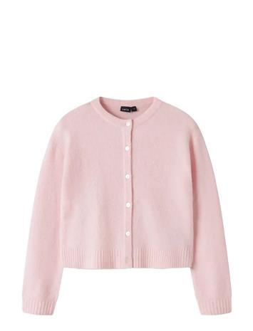LMTD Nlfbynt Ls Knit Cardigan - Yellow - 170-176