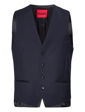 HUGO Vinm204 Designers Waistcoats Blue HUGO