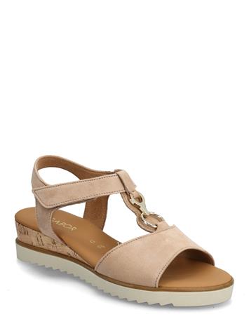 Gabor Wedge Sandal - Black - 42