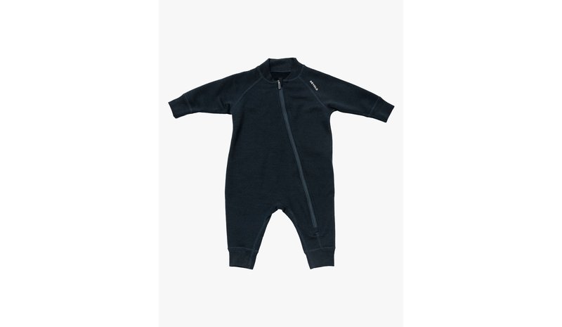 Devold Nibba Merino Jumpsuit Baby, Ink, 80