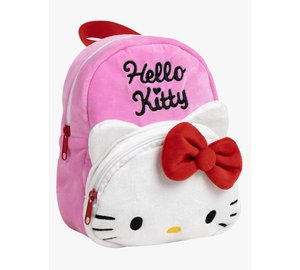 Hello Kitty Plyysi Reppu, Vaaleanpunainen