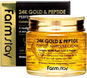 Farmstay 24K Gold & Peptide Perfect Ampoule Cream - 80 ml