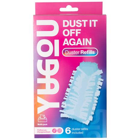 Yugou Dust It Off Again Pölyhuiskan vaihtopää, 6 kpl