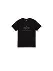 Alpha Industries - Basic Rainbow Reflective T-Shirt - T-paita - Miehet - Musta