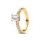 Pandora Rectangular Sparkling Halo sormus 164506C01 – kuva 1