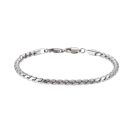 Lykken Strong teräsrannekoru 21 cm