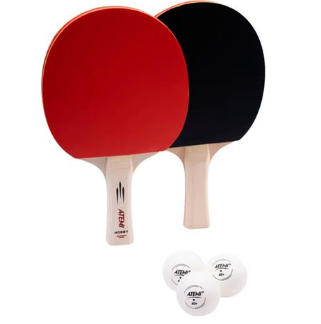 Pingismaila pöytätennis 2 mailaa, 3 palloa – kuva 4/7