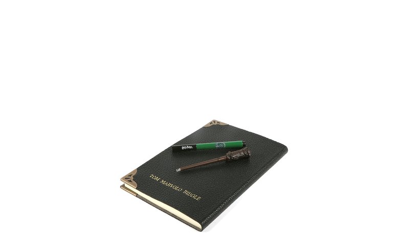 AMO Tom Riddle's Diary Notebook, Pen & Torch Toys Creativity Drawing & Crafts Drawing Calendars & Notebooks Black AMO