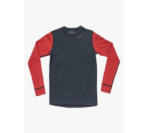 Devold Expedition Merino Kerrastopaita Jr, Night/Beauty, 14 vuotta
