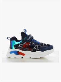 Marvel Spider-Man Vilkkuvat Lenkkarit, Navy/Cobalt Blue, 33