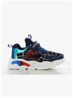 Marvel Spider-Man Vilkkuvat Lenkkarit, Navy/Cobalt Blue, 32