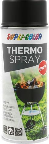 Dupli-Color Thermo Spraymaali, musta, 400 ml – kuva 6/8