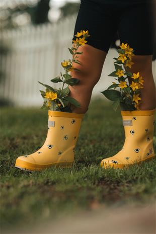 Lindberg Sjövild Saappaat, Yellow, 32
