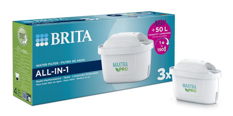 Vedensuodatin BRITA Maxtra Pro All-In-1, 3 kpl