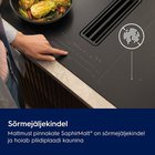 Electrolux 600 SaphirMatt ECC83443CZ, induktiotaso jossa liesituuletin