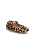 Mango Leopard-Print Leather Ballerinas Ballerinat Multi/patterned Mango