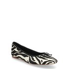 Mango Animal-Print Ballet Flats Ballerinat Black Mango