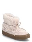 Mango Hair Lace Ankle Boots Bootsit Nauhalliset Saapikkaat Pink Mango