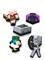 Crocs Minecraft 5 Pack - Multi/patterned - ONE SIZE – kuva 1