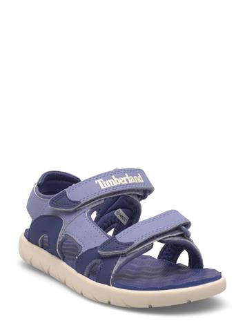 Timberland Perkins Row Backstrap Sandal Medium Blue - Cream - 35