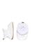 Melton Lace Textile Slippers - White - 24/25 – kuva 1