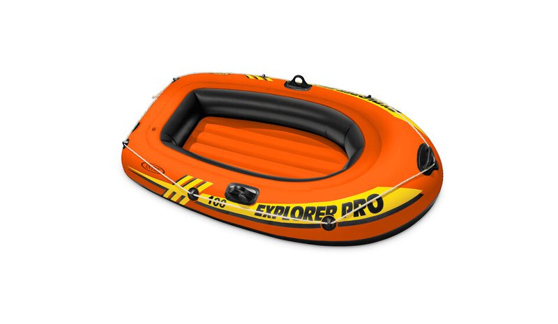 Yksipaikkainen kumivene Intex Explorer Pro 100?