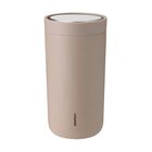 Stelton To Go Click Termokop 0.2 L. Heather Home Tableware Cups & Mugs Thermal Cups Beige Stelton