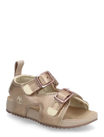 Timberland Castle Island Backstrap Sandal Light Pink Metallic - Pink - 27