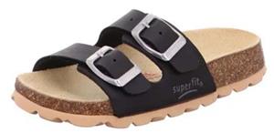 Superfit Fussbett Kangastossut, Musta, 33