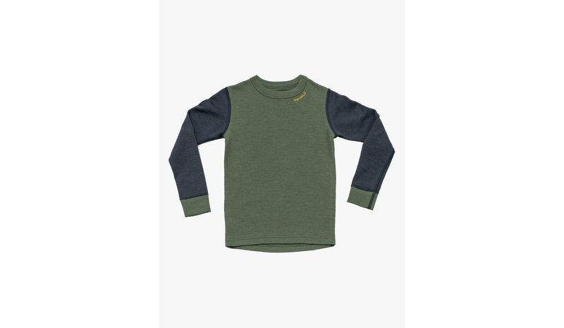 Devold Expedition Merino Kerrastopaita Kid, Night/Forest, 2 vuotta