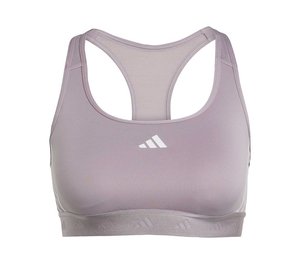 adidas Urheilurintaliivit PowerReact Medium Support Hyperglam - Violetti Nainen
