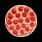Mustard Pizza Mouse Mat, hiirimatto – kuva 1