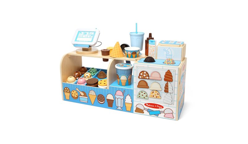 Puinen jäätelökioski Melissa & Doug