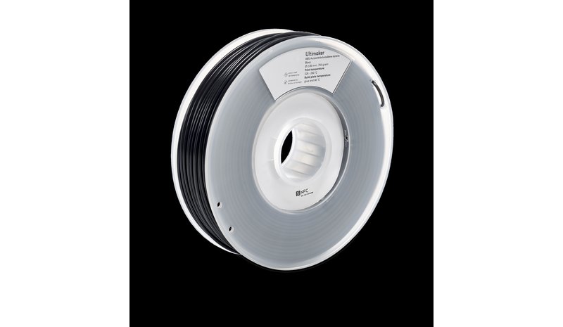Ultimaker Abs - 2.85 Mm - 750 G - Black – kuva 1/2